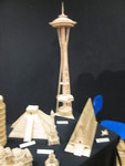 Toothpick space needle