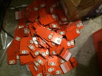Pile of badges