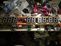 Countdown clock, made with DigitNet2 boards